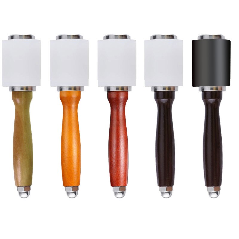 Tool HammerLeather Carving Craft Hammer I Shape Tool Kit DIY Cowhide Punch Cutting Sewing Hammers Tools Sewing Tool