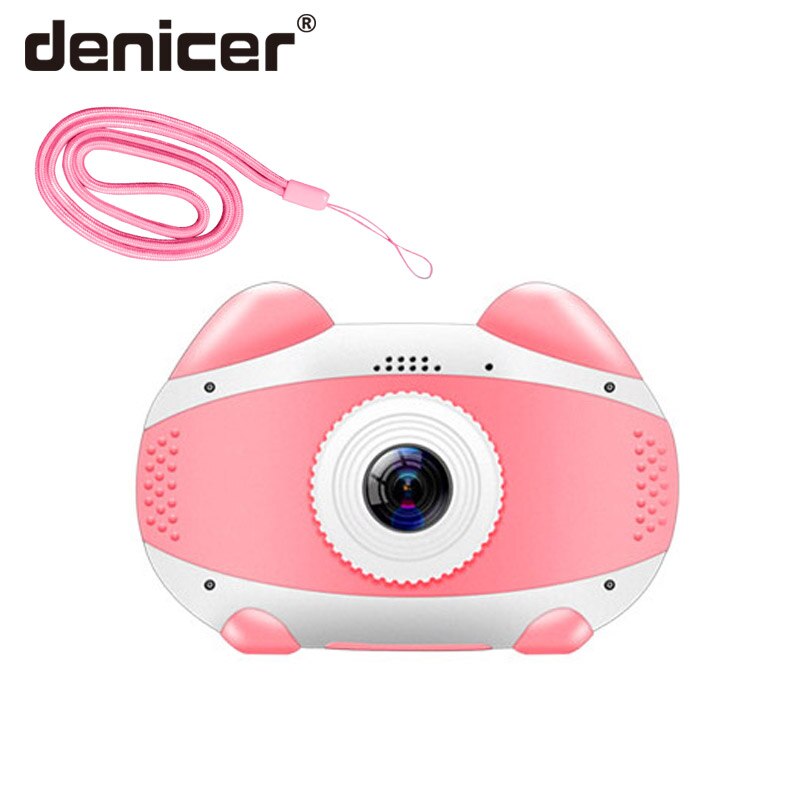 2 zoll bildschirm spielzeug kamera pädagogisches mini digital foto kamera 8MP fotografie geburtstag kühlen kinder kamera für kinder K01: PINK