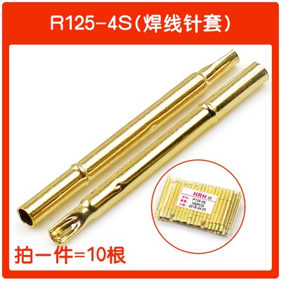 Test Probe Retractable P125-B Spring Top Needle PCB Sleeve Round Claw Tip Flat Concave Cup Copper: type10
