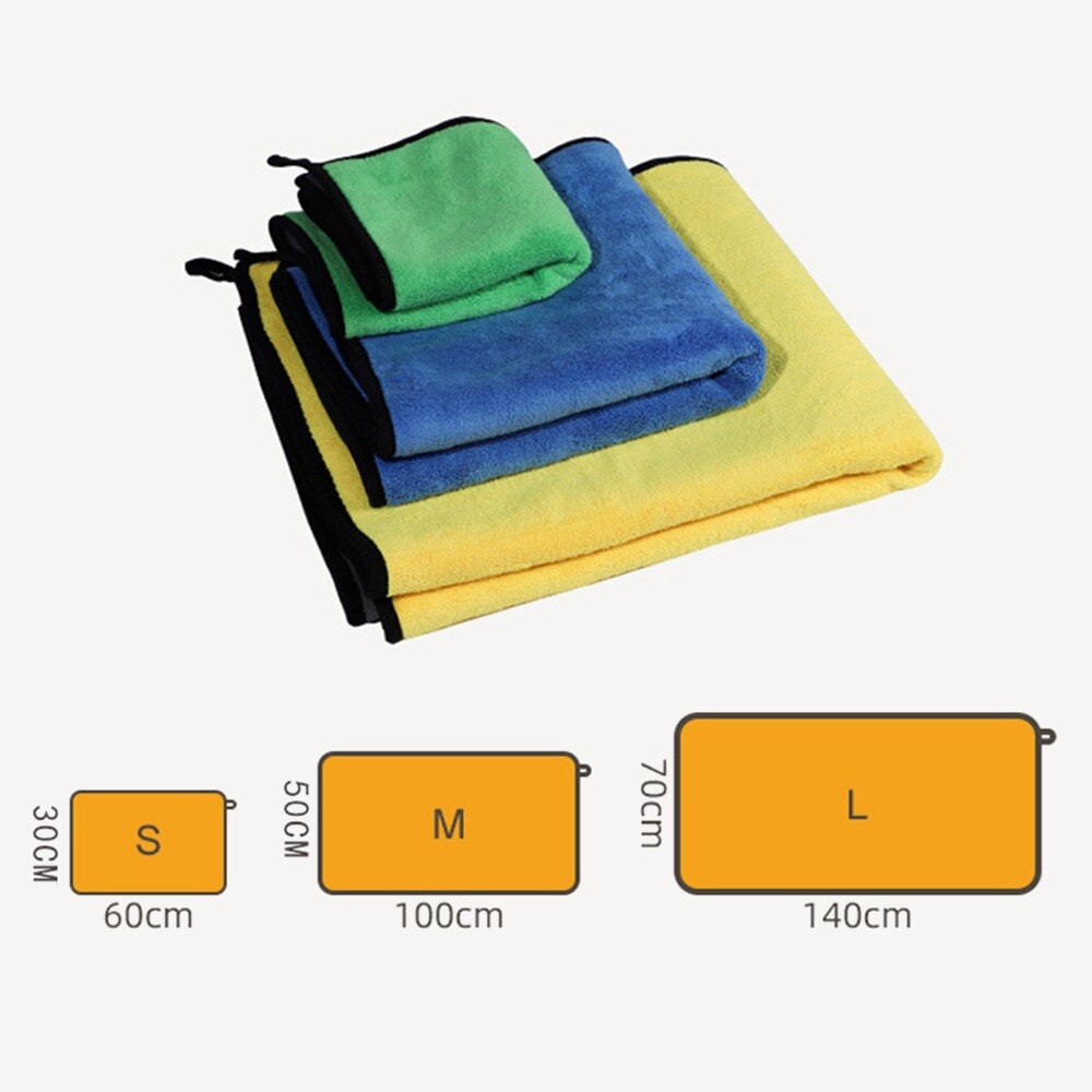 Soft Quick-drying Pet Dog And Cat Towels Water-absorbent Bath Towel Cleaning Towel Special Pet Products