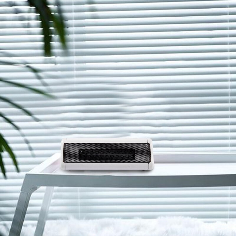 300W Portable blanc chauffage électrique Mini bureau chauffage maison bureau avec prise Standard européenne