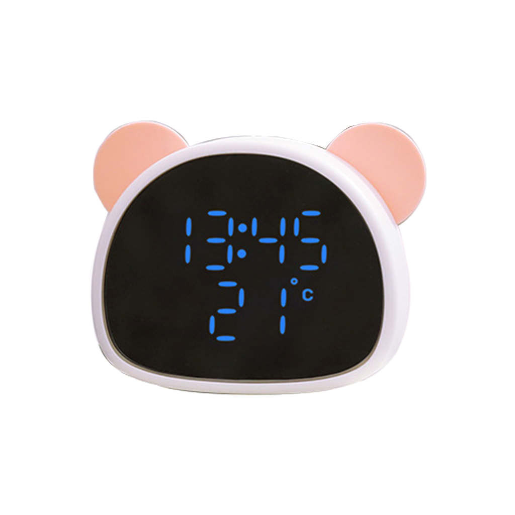 Best Selling Products Mirror LED Alarm Clock Multifunction Digital Electronic Temperature Snooze Clock