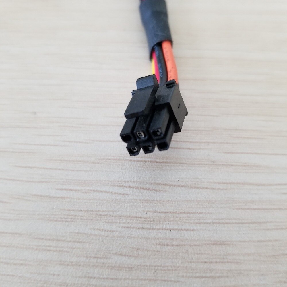 Pieni 6 -nastainen jakaja 15 -nastainen sata-virtakaapeli dell vostrolle 3650 3653 3655 pöytätietokone hdd ssd -laajennuskaapeli 50cm