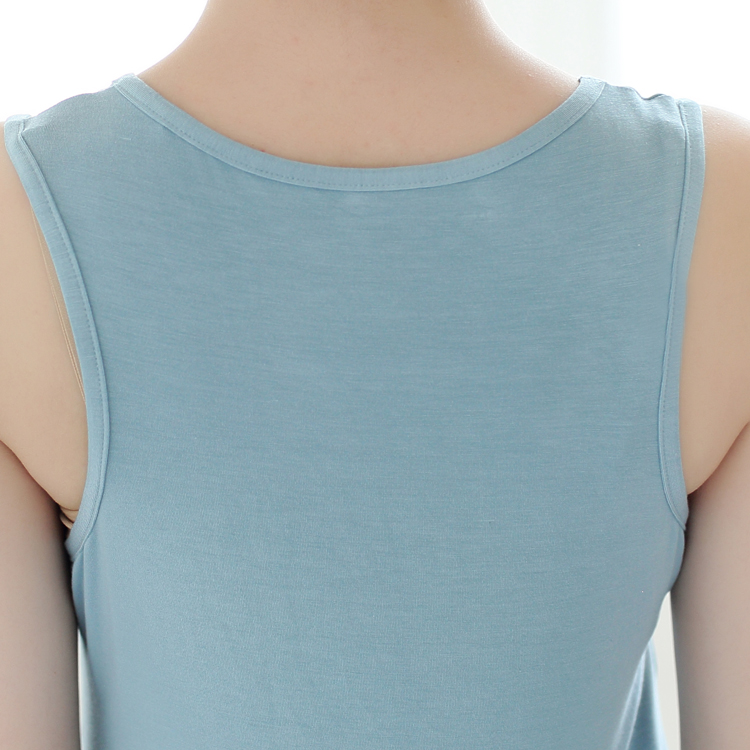 Kvinder barselstrøjer t-shirts graviditetsvest ærmeløs gravid ammende tanktop