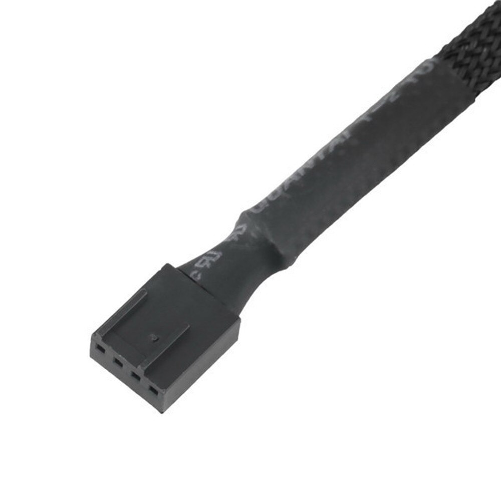HIPERDEAL 1PC 4 Pin PWM Splitter Cable 4Pin PWM Female To 3/4 Pin PWM Adapter Cable For Computer CPU Case Fan Sleeved Adapter