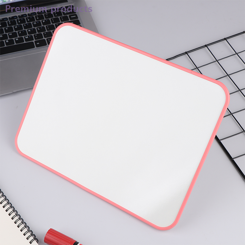 1PC Multi-color Uitwisbare Schrijfbord Studeerkamer Desktop Tekentafel Onderwijs Dubbelzijdig Klein Whiteboard Handschriftbord