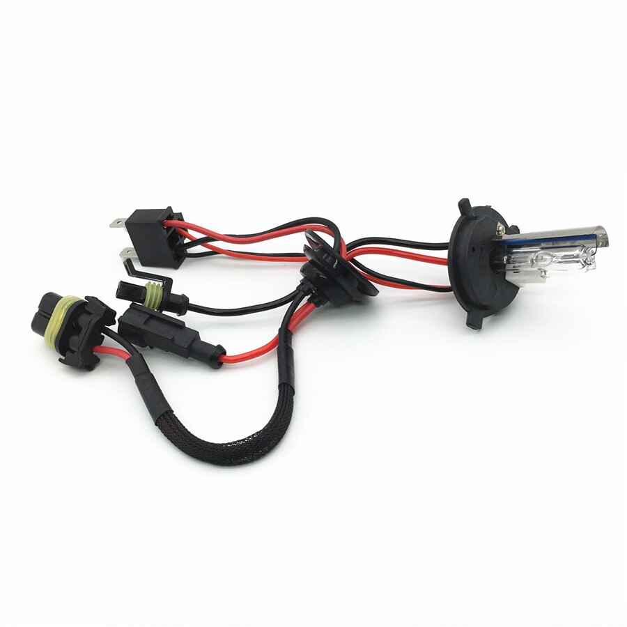 Yksi pari xenon  h4 piilotettu polttimo  h4 halogeenilampulla auton ajovaloihin 4300k 5000k 6000k 8000k piilotettu xenon polttimo  h4-2
