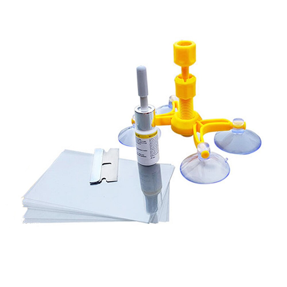 Car Windshield Repair Kits Window Repair DIY Windscreen Glass Scratch Crack Restore Resin Window Screen Polishing Tool: B