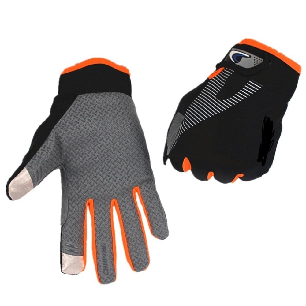 High Elasticity Outdoor Cycling Gloves Breathable Riding Gloves with Anti-slip Screen-touchable Unisex Working Gloves