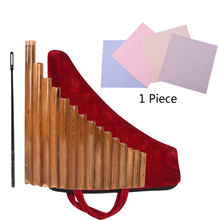 Pan Fluit Panpipes 15 Buizen G Sleutel Natuurlijke Bamboe Voor Beginners En Studenten 15-Tone Pan Fluit G Sleutel bamboe Houtblazers Instrument