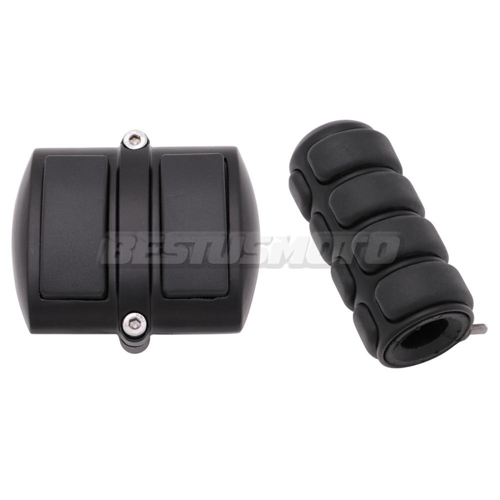 thumbnail image 2 of Chrome Brake Heel Shift Pedal Pad Cover For Suzuki Intruder VL800 VZ M50 C50 C90 1500LC 2 of 4