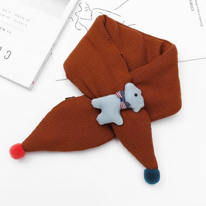 Bufanda para niños de invierno cálido bufanda para niños y niñas bufandas de cuello de algodón para bebés: 16