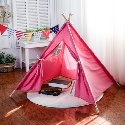 Kinderen Tent Indian Indoor Speelhuis Prinses Baby Photo Props Wigwam Voor Kinderen Speelgoed Teepee Thuis Tipi: 2