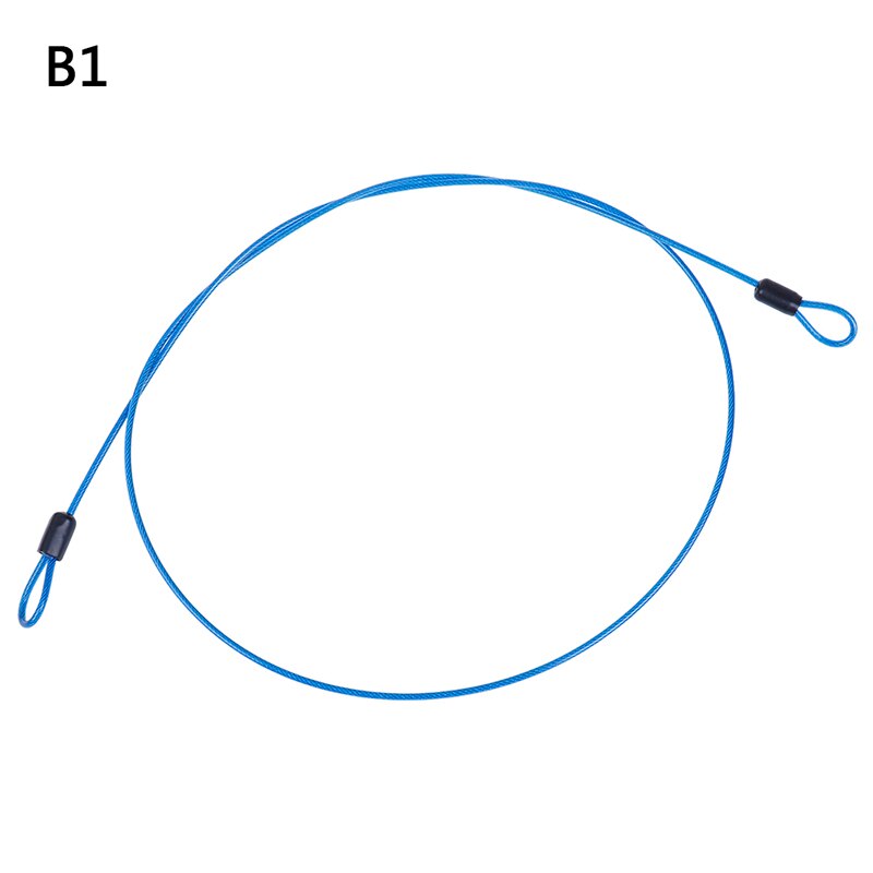 Safety Cable Steel Wire Rope 50cm For Outdoor Sports Bike Lock Bicycle Cycling Scooter Guard Security Luggage: B1