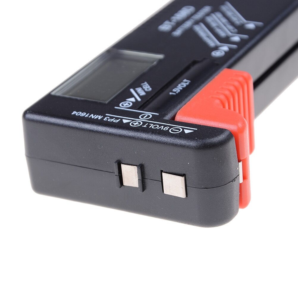 Universal Battery Tester Double Easy-to-read Battery Measuring Tools Volt Checker for 9V 1.5V and AA AAA Cell Batteries