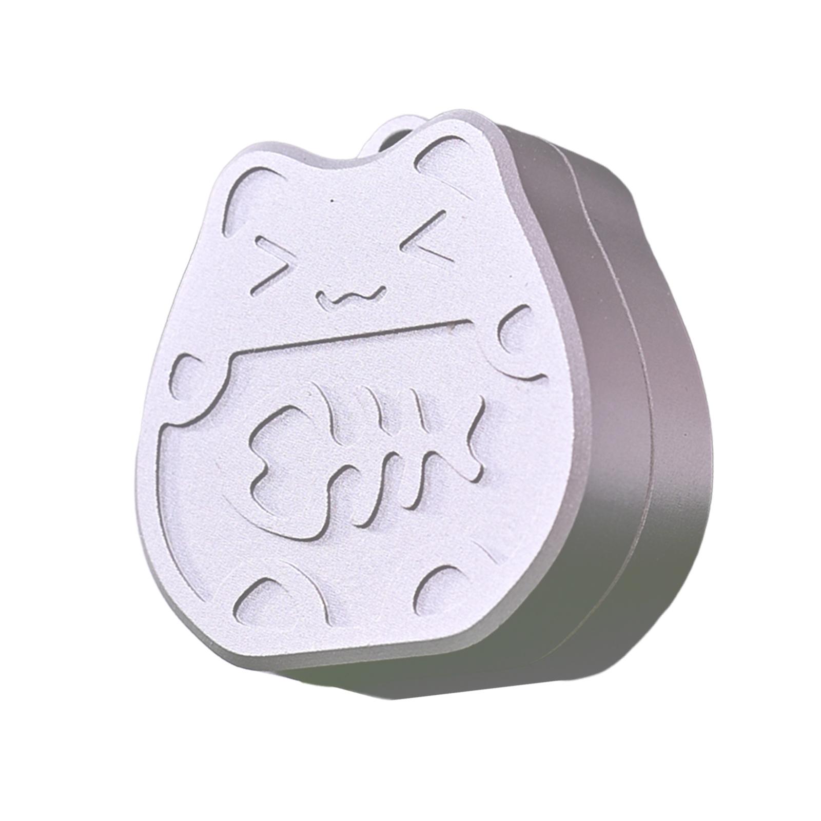 Cat Shaped Magnetic Switch Opener CNC Machined Keyboard Accessories Aluminum Switch Tester for Kailh Switch Mechanical Keyboard