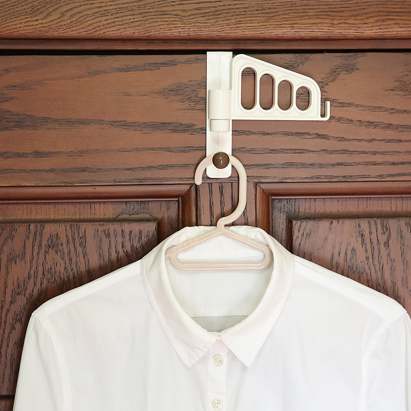 Badeværelsesdør bageste tøjbøjlestativ sømfri dør garderobe hængekrog på døren