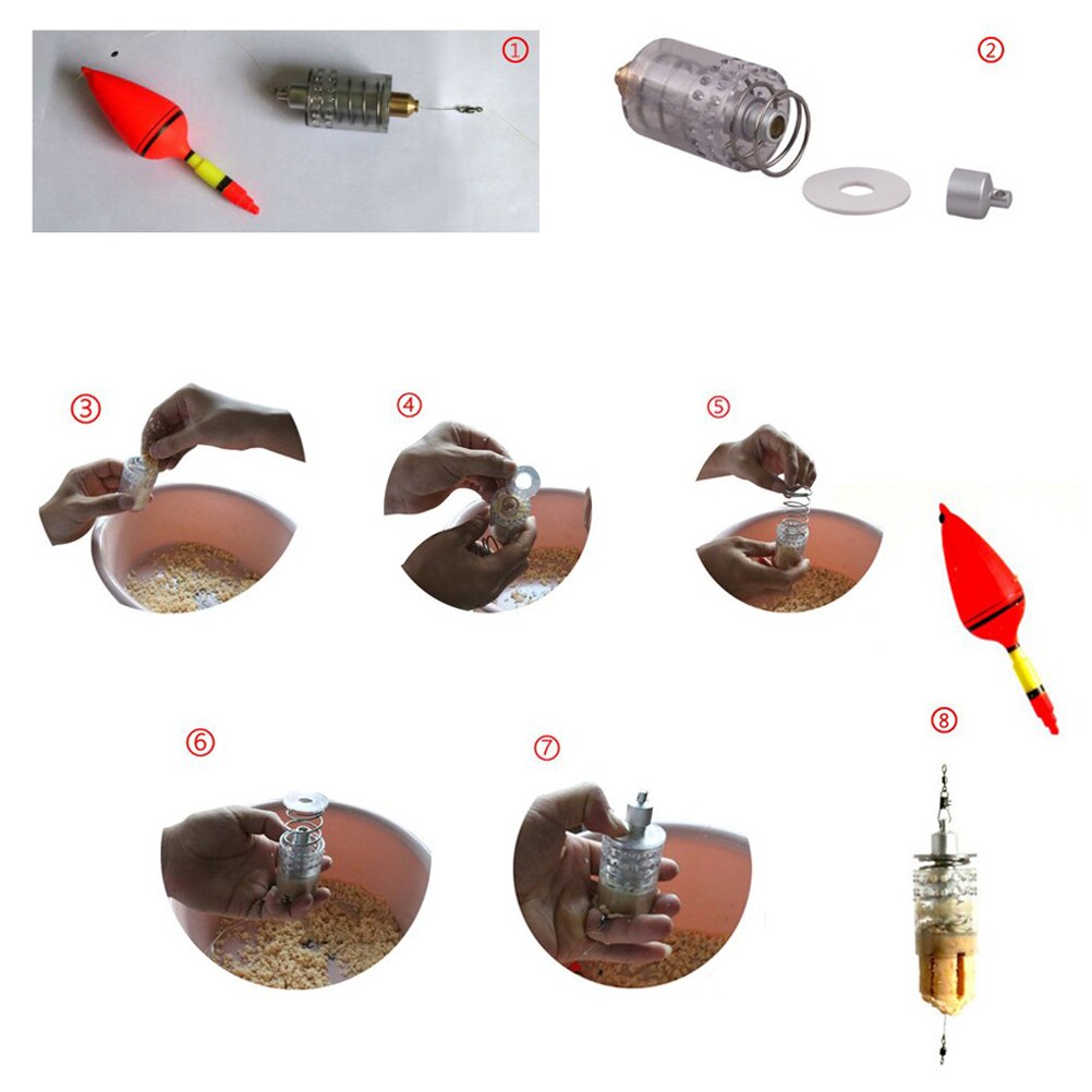 Automatic Practical Multifunction Fishing Device Spring Ejection Hook Fishing Use Hook