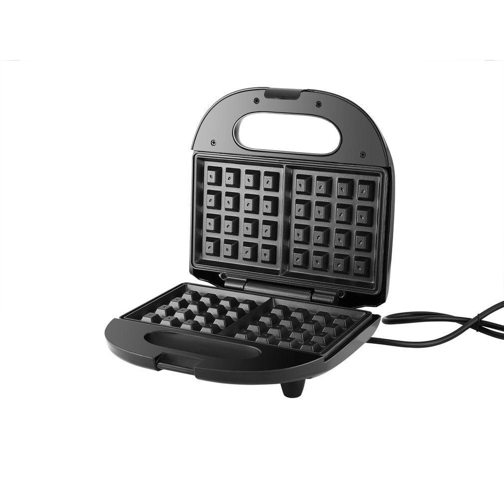 Electric Waffles Maker Electric Sandwich Iron Machine Bubble Egg Cake Oven Breakfast Machine Sonifer Fast Delicious Safety