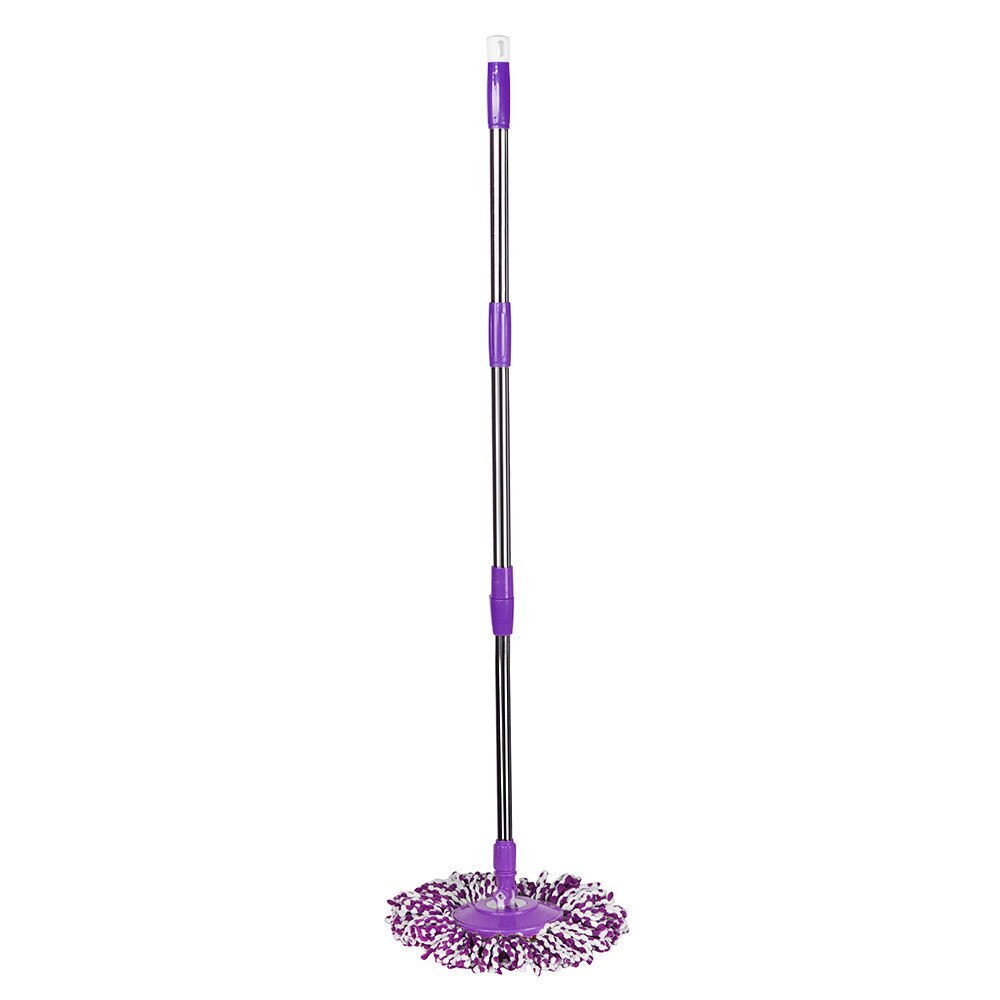 Manche de remplacement pour balai à franges, modèle 360 sans pédale, noir