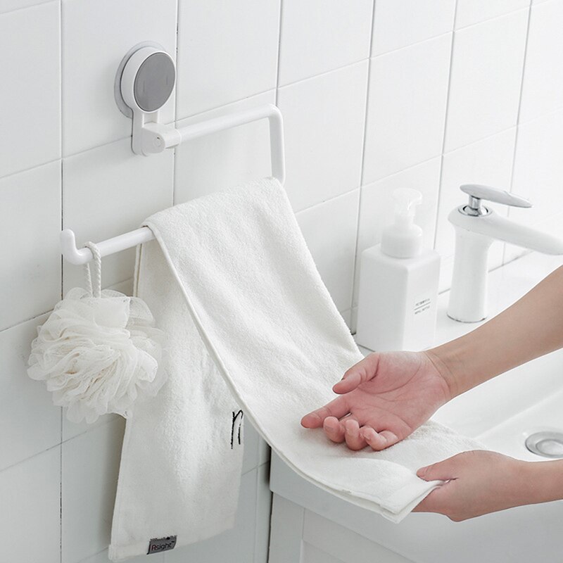 1pc køkkenpapirholder klistermærke rack rulleholder til badeværelse håndklædeholder pared dekoration tissue hylde organizer