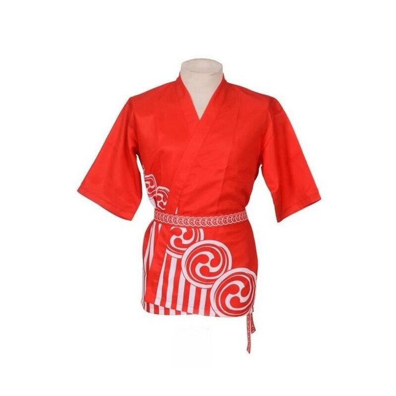 Veste de Chef Hommes de Traiteur Japonais Pour, Uniforme de Chef D&#39;Hôtel, Vêtements de Cuisine de Restaurant de Sushi,Teppanyaki, Salopette de Serveur, Cuisine Japonaise Cuisine Tenue Cuisinier Professio