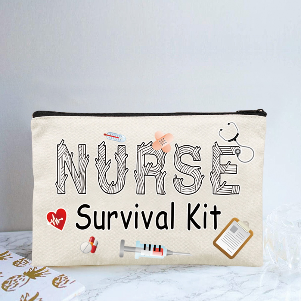 Torby kosmetyczne kobieta kosmetyczka plaża pielęgniarka serii organizator podróży Case makijaż Bagi Party Bagd prezent ślubny Lady makijaż przypadki: Nurse 005