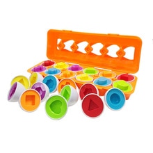 Color Recognition Skills Learning Toy Paired eggs Color Matching Egg Set Preschool Toys for Toddler Emulation puzzle toy