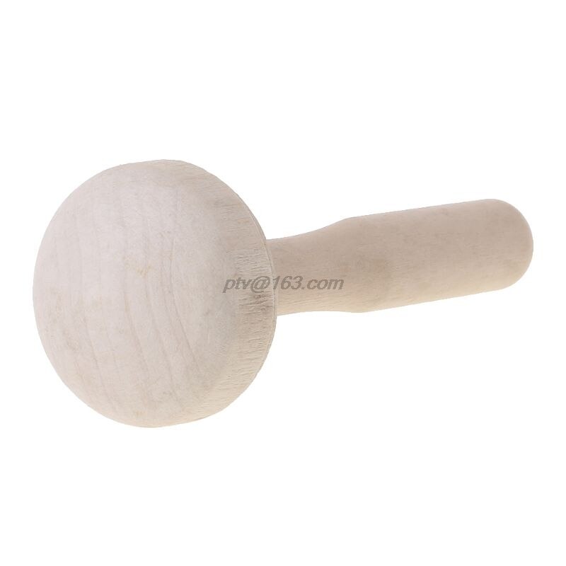 Wooden Mushroom Roller Paper Printing Ink Rubbing Use Art Craft Printmaking Tool