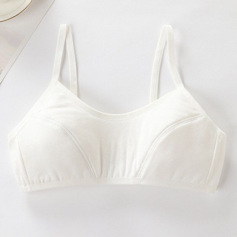 Junges Mädchen Bh für 12-16Y Teenager Schulungen Bh freundlicher Sport Unterwäsche Adolescente Jugendliche Büstenhalter Rohr Spitzen Pubertät Kleidung: Mädchen BH S1