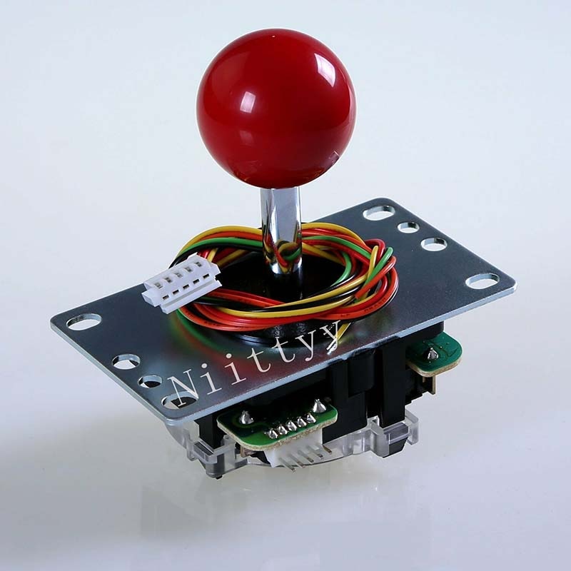 Originele Japan Sanwa Joystick Jlf Tp 8YT Vechten Rocker Met Topball En 5pin Draad Voor Jamma Arcade Game Diy Deel