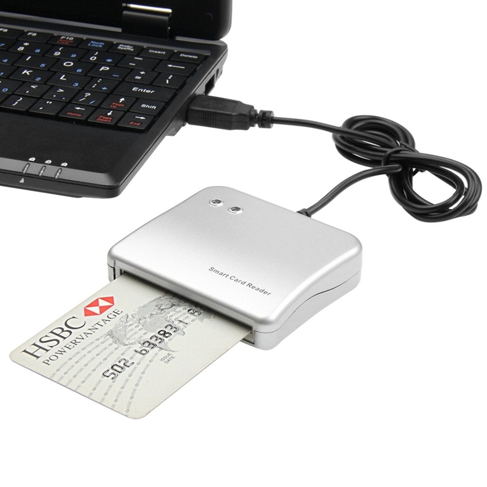 Comm USB Smart Card Reader IC/ID kaartlezer PC/SC Smart Kaartlezer voor Windows Linux OS