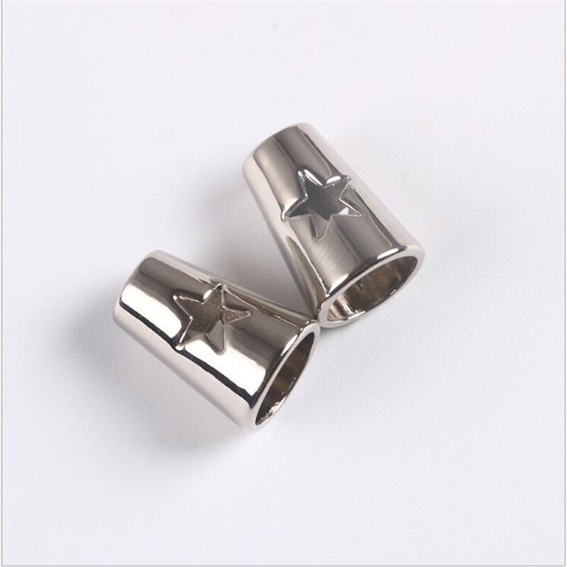 Stopper Cord Ends Lock Metal buckle for Bag Shoes Sportswear Garment Lanyard Accessories 60pcs: silver