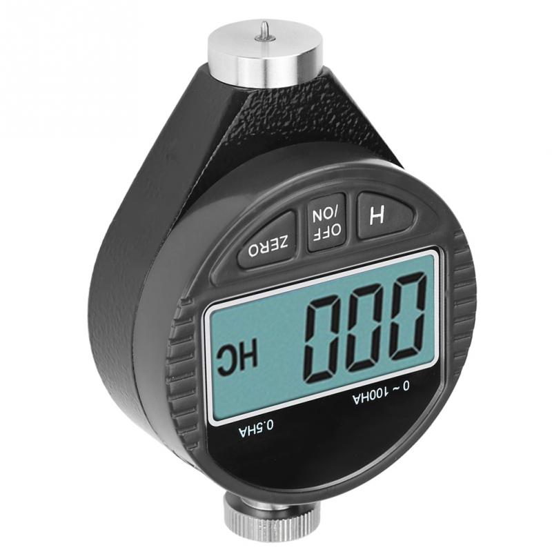 Digital 100HD A Durometer Shore Rubber Hardness Tester LCD Display Meter With Box