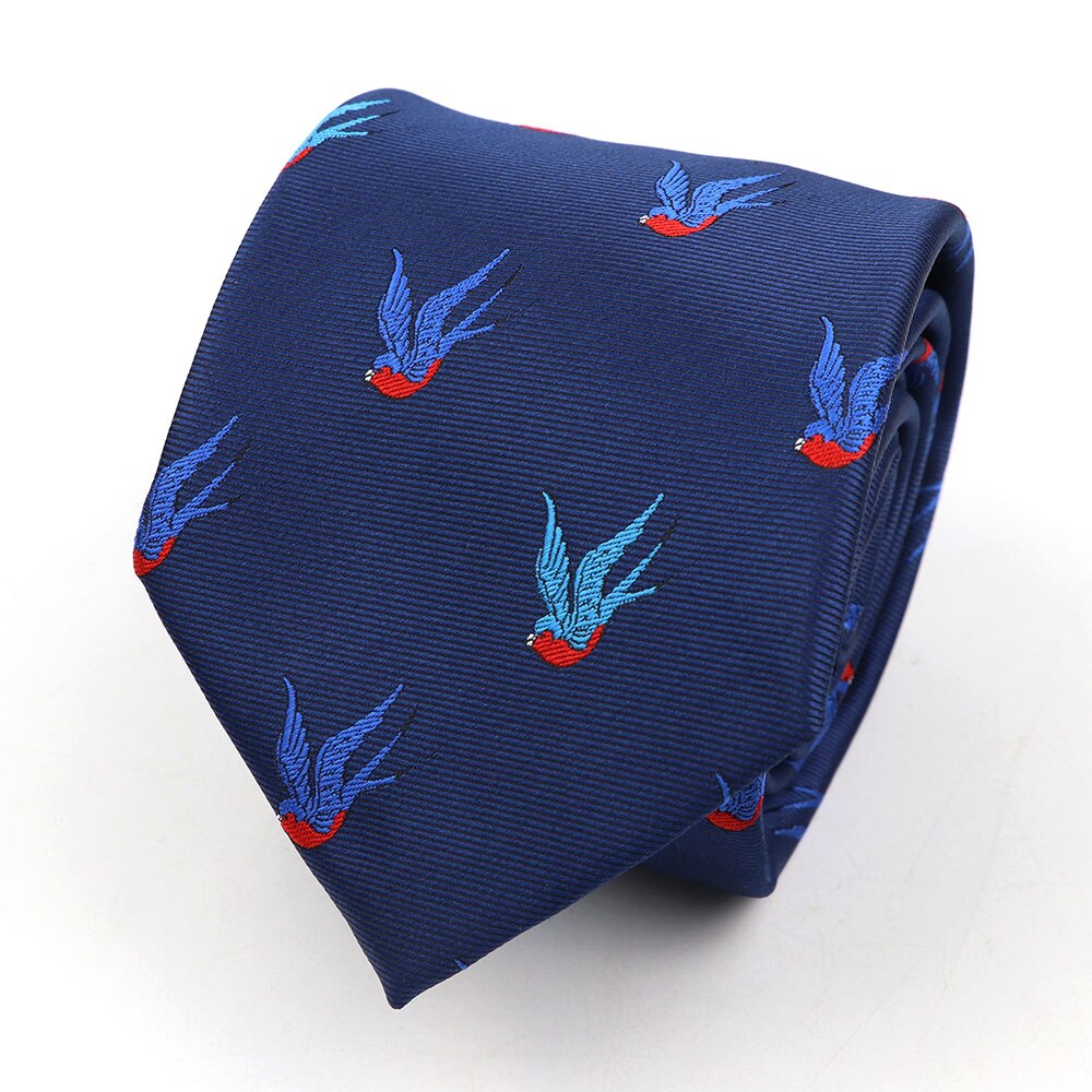 Klassieke 8Cm Toevallige Band Dier Patroon Mode Leuke Accessoires Voor Kleding Mannen Stropdas Huwelijkscadeau: 1