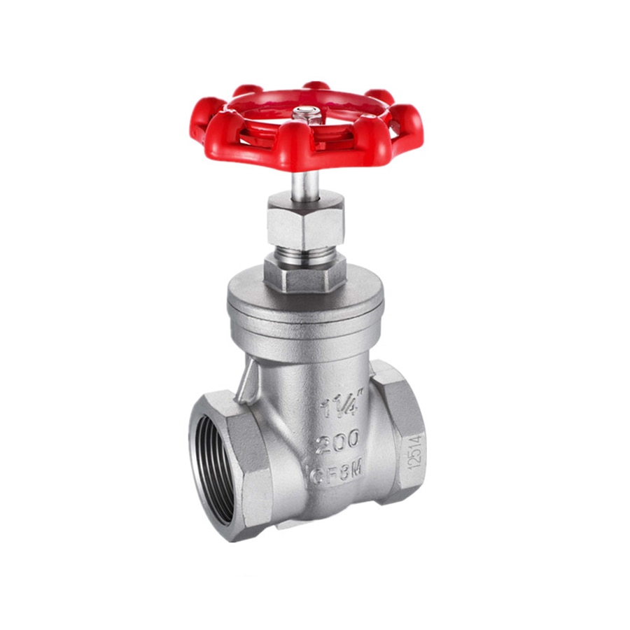 Stainless Steel Gate Valve DN15 DN20 DN25 DN32 Water Valve Switch Valve female Thread Irrigation Valve Adapter For Water House