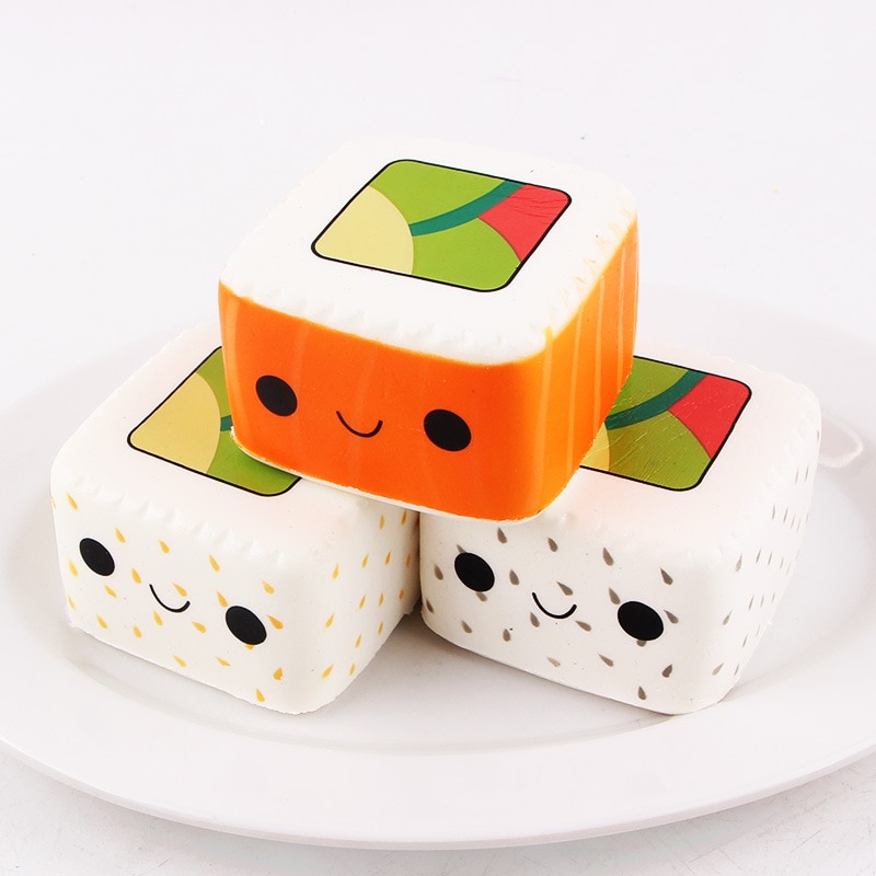 Cute Squishies Slow Rising Jumbo Soft Scent Bread Toys Mini Kawaii Stress Relief Anti Stress Squeeze Toys For Kids #DS: 1pc random color