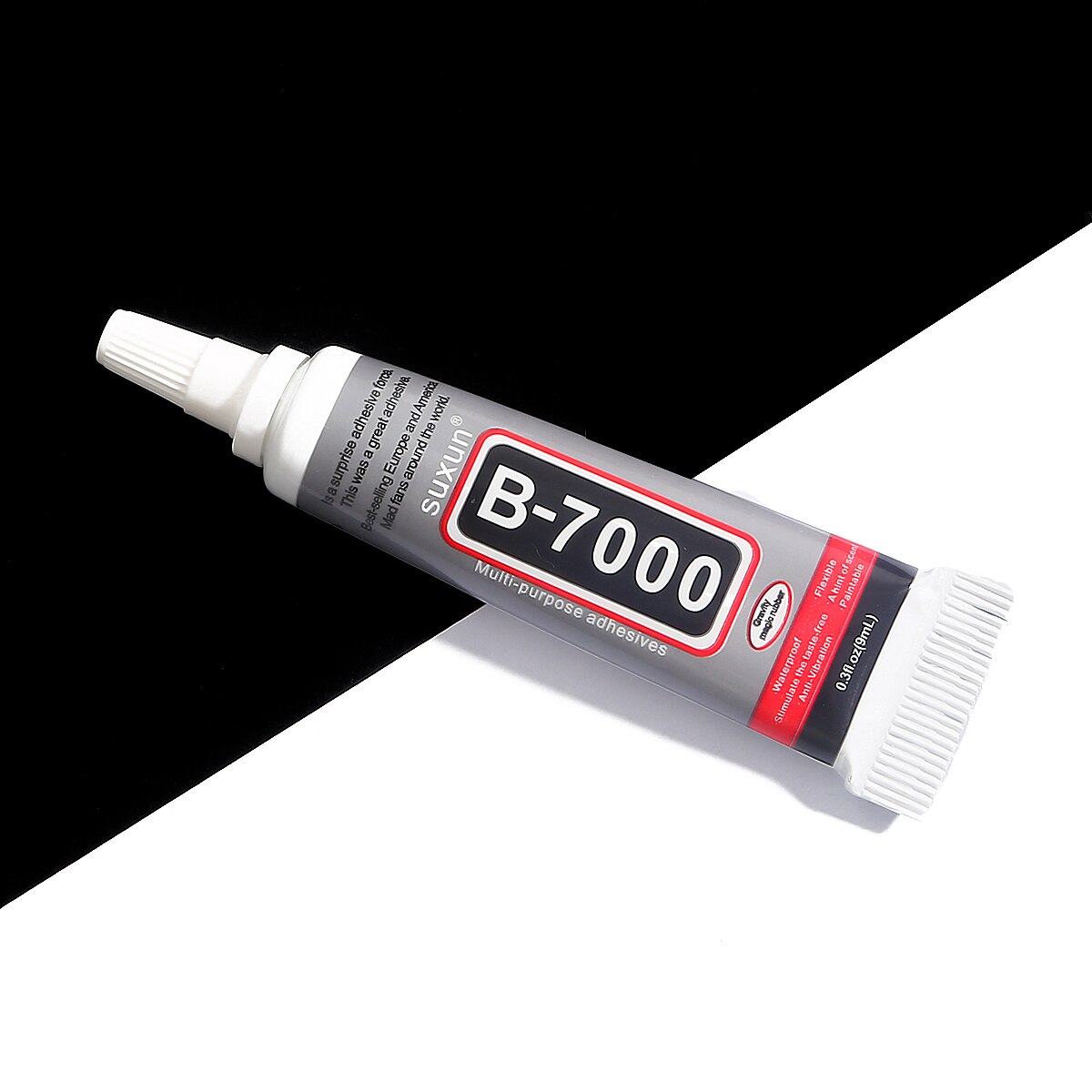 1Pcs Rhinestone Cold Glue B7000 B6000 Epoxy Resin Glue Sealant For Jewelry Rhinestone Glass Mobile Phone Accessories DIY Glue: B-7000 9ML