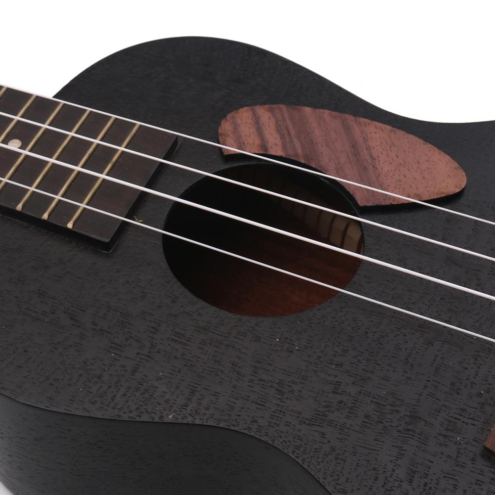 2 stk. ukulele pickguard halvmåne palisanderskjold træskærme musikinstrument tilbehør til akustisk guitarra