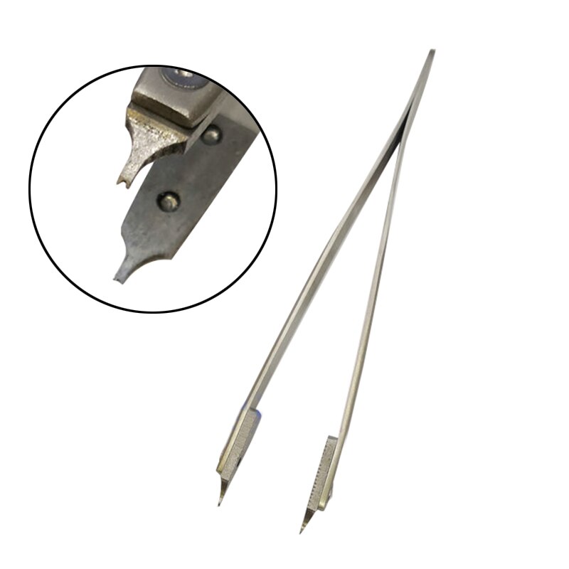 V Type 7825 barre de ressort pince à épiler pince à épiler pour réparation de montre pince à épiler outil de fourche pour Rlx Tudor
