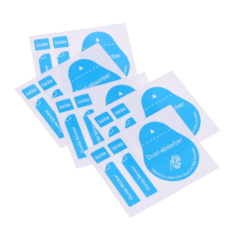 20/50pcs Dust Removal Screen Cleaning Tool 3 In 1 Dust-absorber + Guide Sticker Deudst For Camera Lens LCD Screens Dust Papers