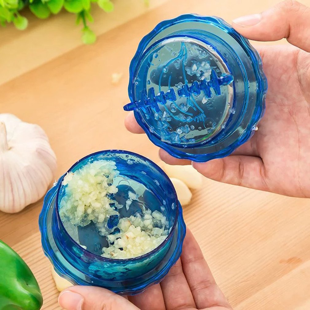 Knoflook Twister Grinder, Handmatige Knoflookmolen, Multi Knoflook Crusher Grinder, Handmatige Knoflookpers Knoflookpersen voor het hakken van knoflook, gember, kruiden, noten (groen