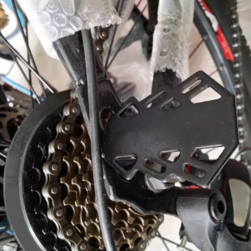 1 Pair Stainless Steel MTB Bike Foot Pegs Bicycle Pedals Rear Axle Foot