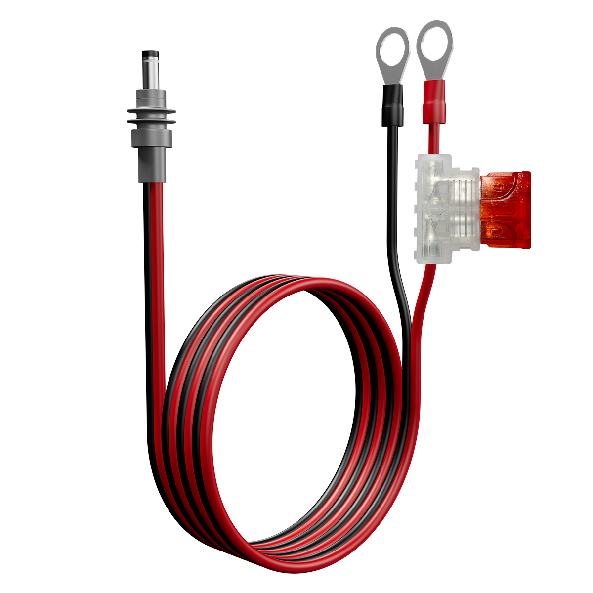 Para starlink mini cabo de alimentação específico extensão à prova dwaterproof água 14awg cablagem com suporte fusível automotivo atc/ato dc plug