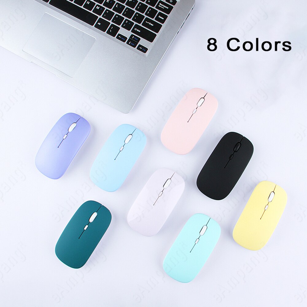 Ondersteuning Dual Model 2.4G Bluetooth Muis Voor Tablet Ipad Samsung Laptop Mackbook Pc Telefoon Iphone Oplaadbare Muis Mute Muizen