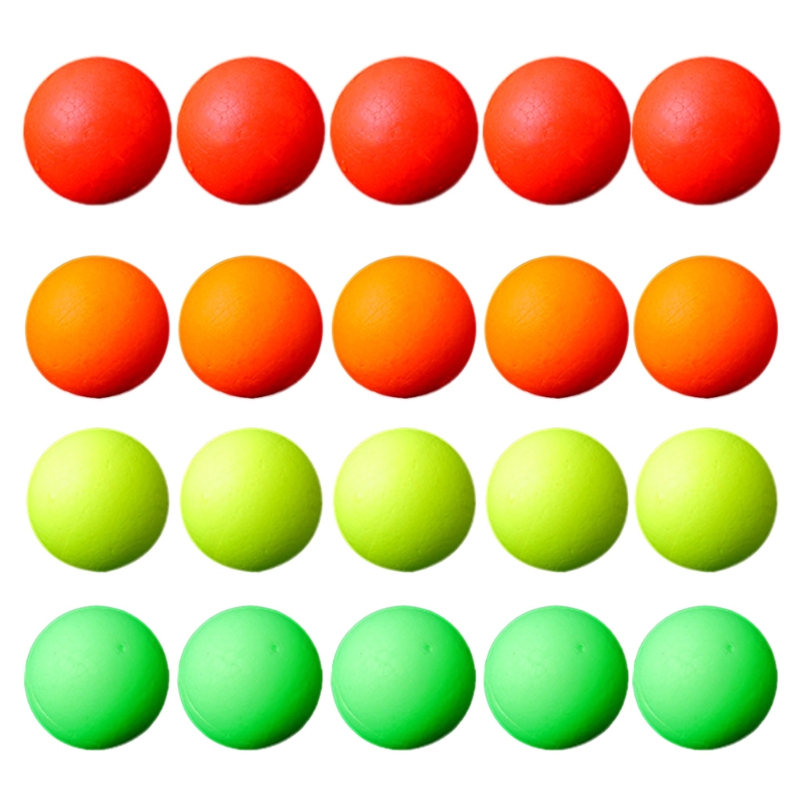 5Pcs/lot EPS Foam Fishing Float Hard Balls Buoyancy Ball Float Gear Fish Float Outdoor Fishing Accessory