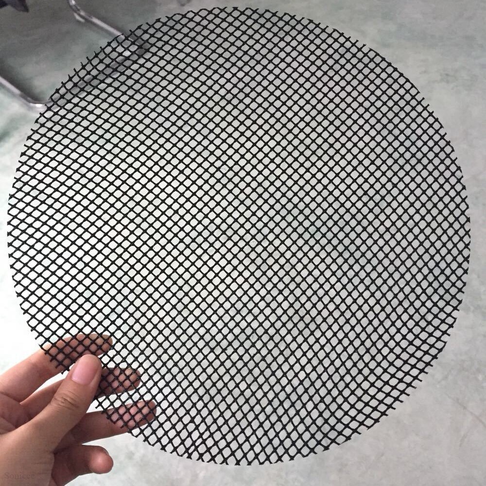 Ronde Bbq Grill No-Stok Roestvrij Staal Gaas Netto Herbruikbare Hittebestendige Barbecue Koken Mat Pad Milieuvriendelijk 1