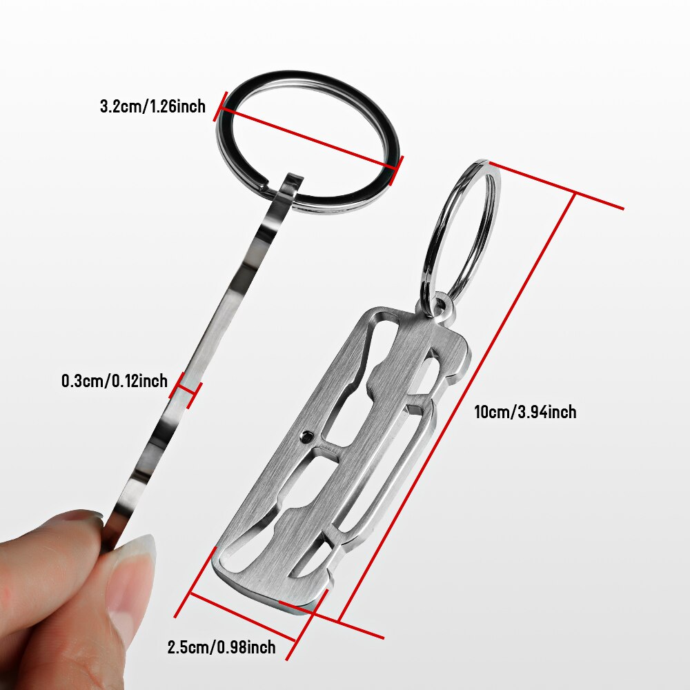 Cheaper Zinc Alloy Metal Car Keychain Key Chain Key Ring Keyring For BMW 3 Series Key Holder