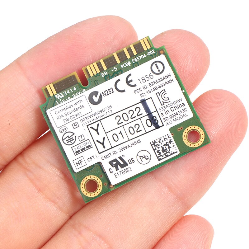 Dual Band Wireless Card For Intel 6300 633ANHMW Wifi Mini PCI-E Laptop Wireless Card