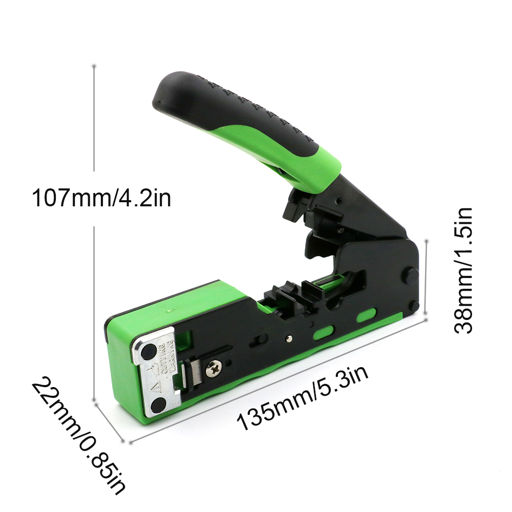 Crimpadora rj45 cat5 cat6 cat6a cat7, herramientas... – Grandado